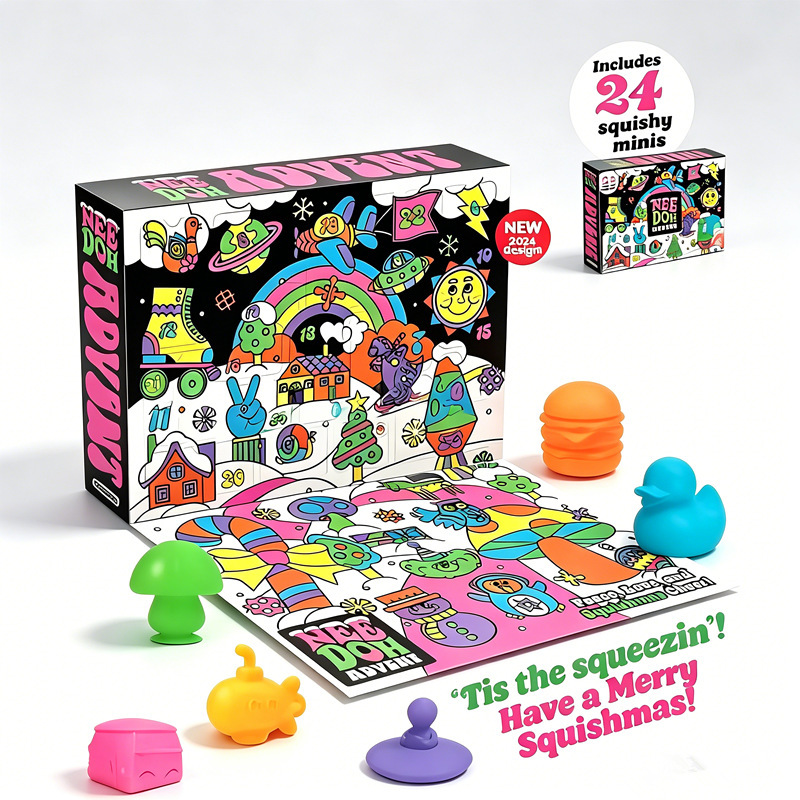 Advent Calendar Gift - Kalender Advent Natal 24 Hari, Kotak