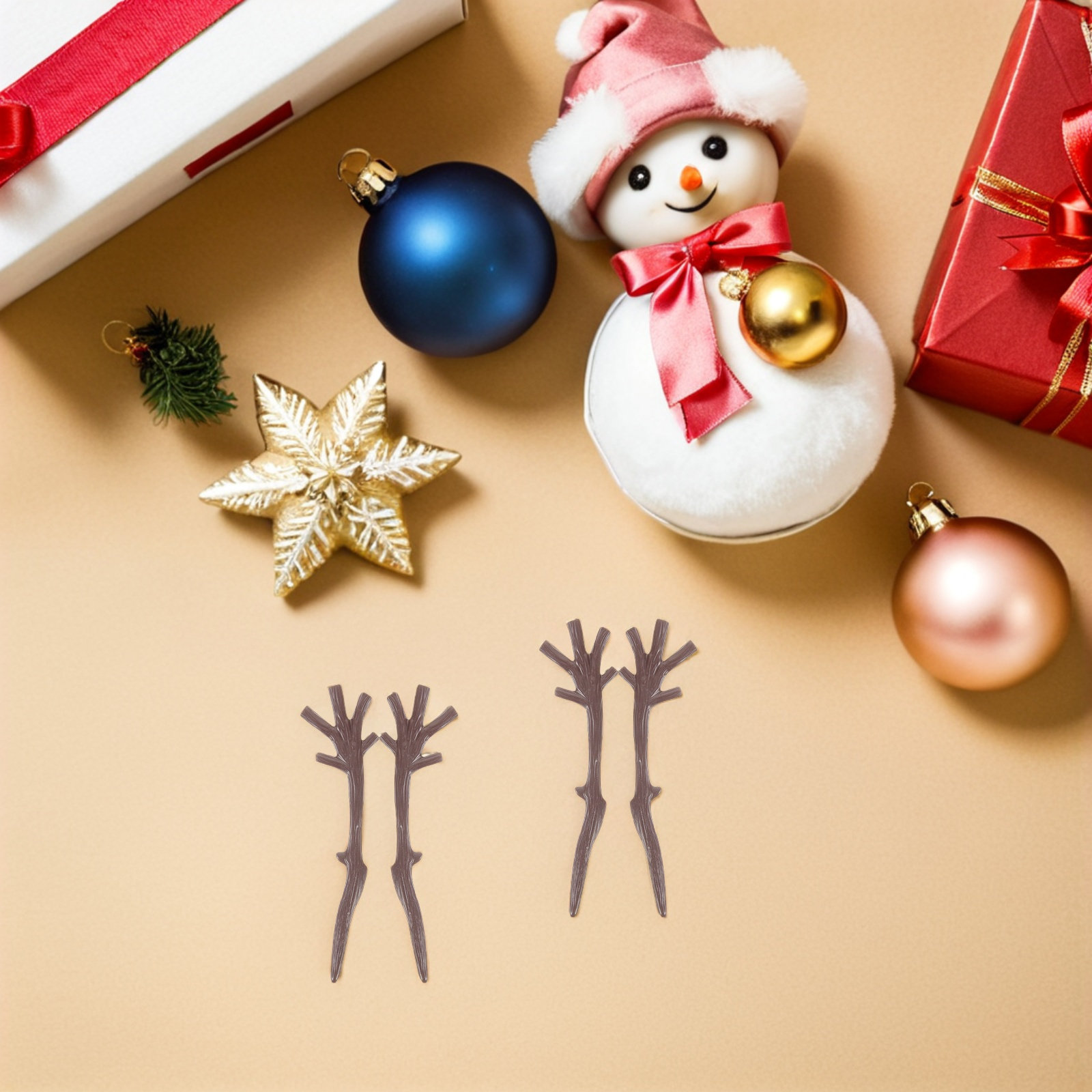 Christmas Tree Artificial - 200Pcs Dekorasi Natal Ranting Pohon Kering