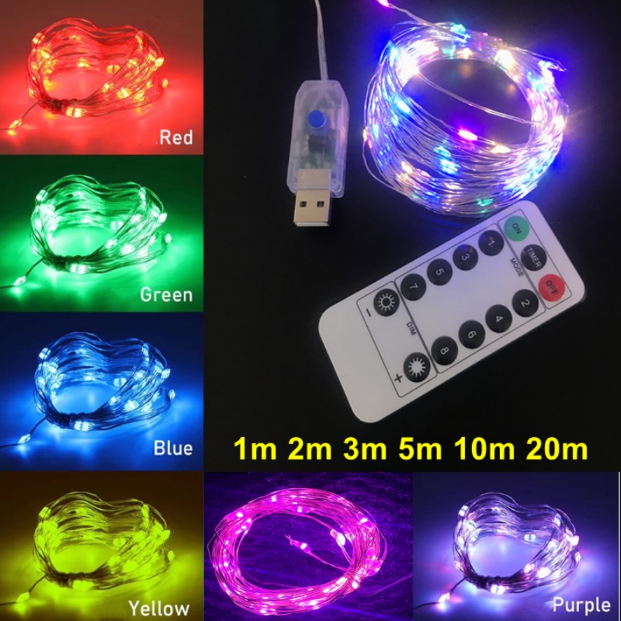 Lampu Peri LED 8 Fungsi dengan - Led Fairy String Lights ulasan dan harga