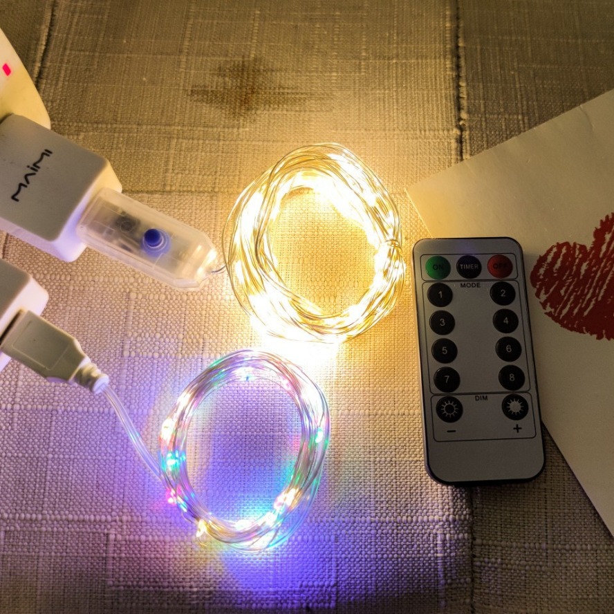 Lampu Peri LED 8 Fungsi dengan - Led Fairy String Lights ulasan dan harga