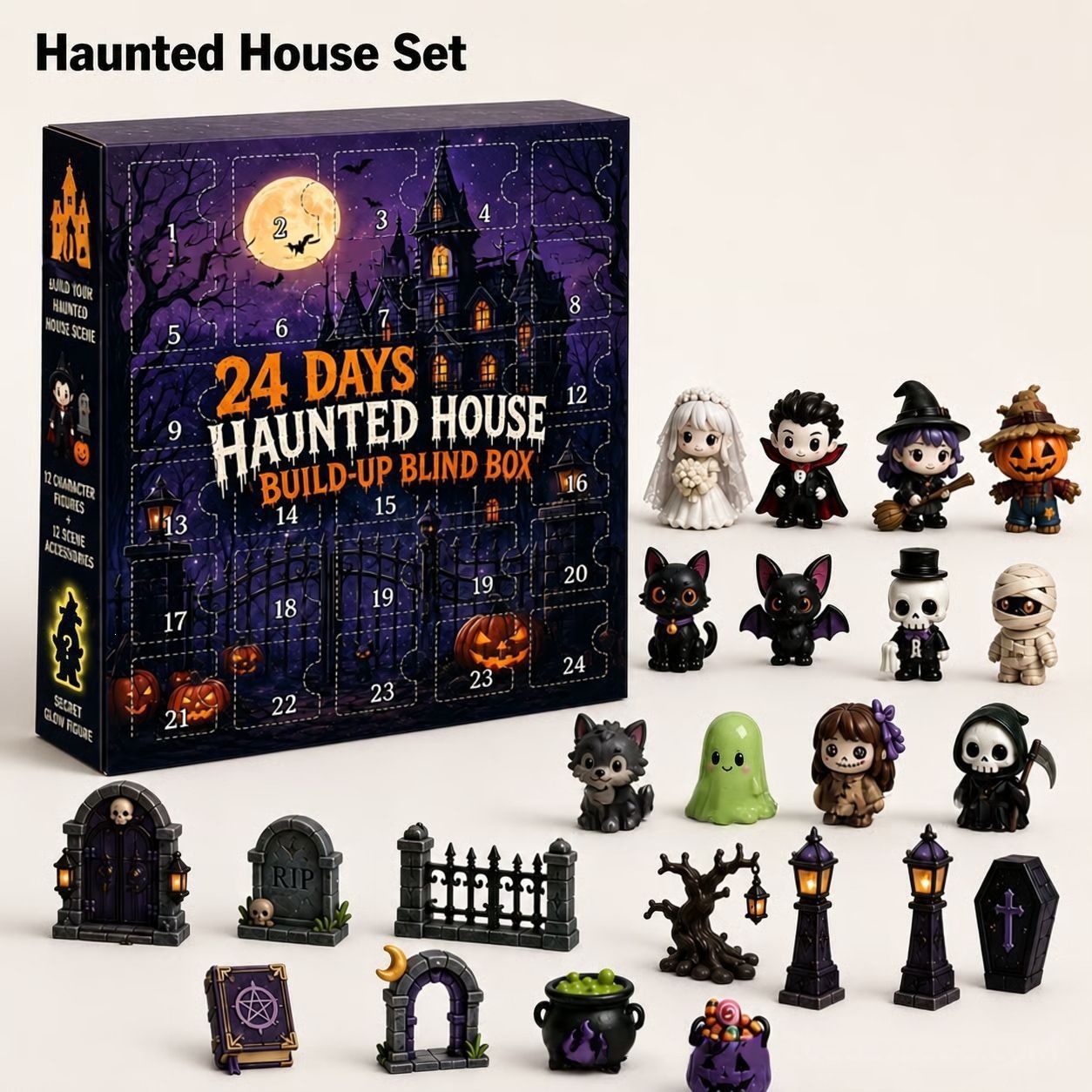 Kalender Advent Halloween 2026 - Advent Calendar Gift ulasan dan harga