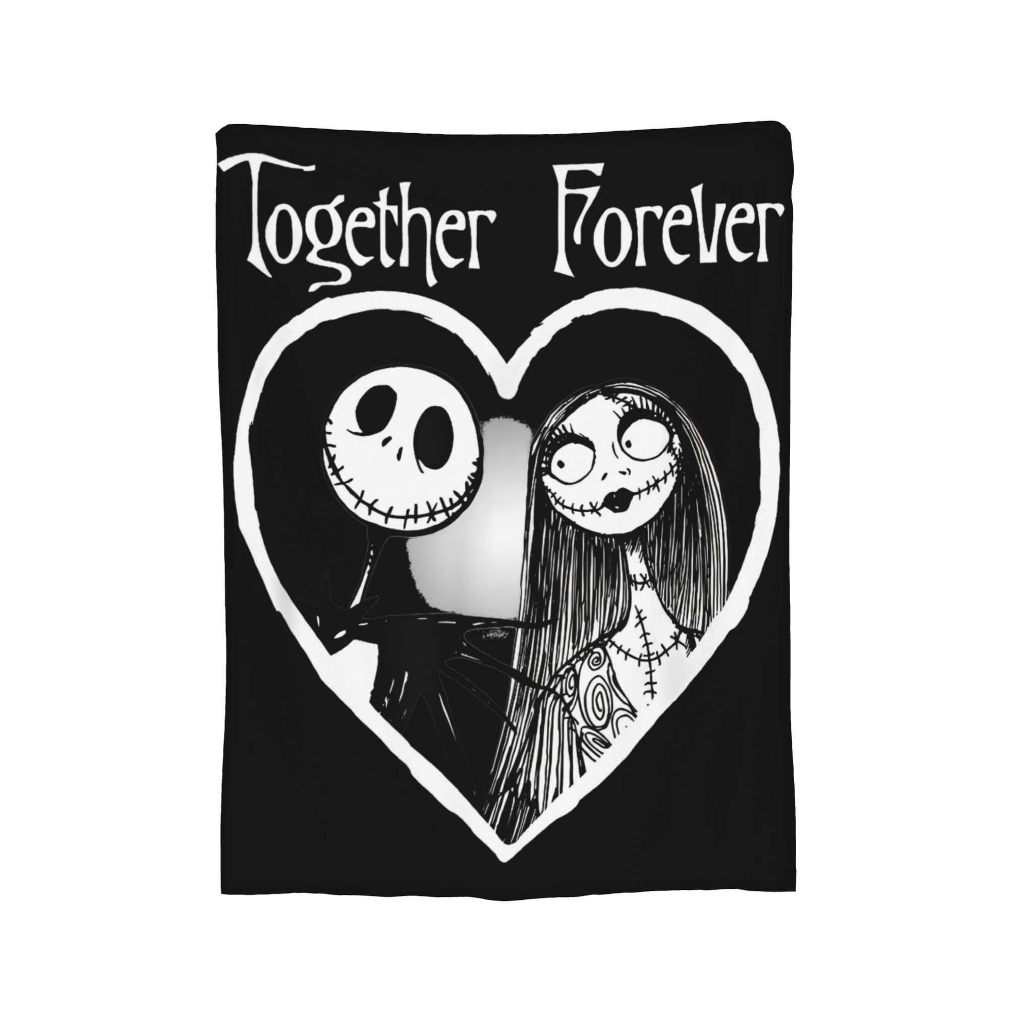 Jack Skellington Together Fore - Christmas Throw Blanket ulasan dan harga