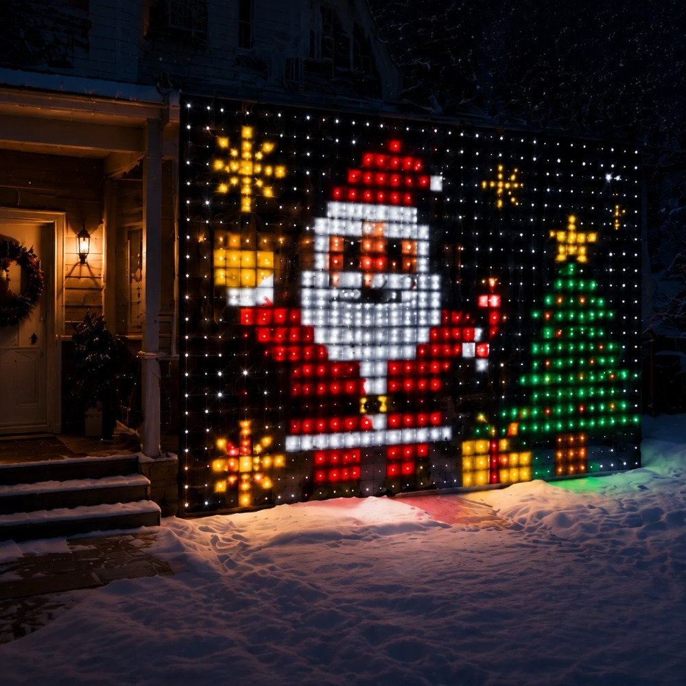 Lampu Tirai LED Pixel dengan K - Led Fairy String Lights ulasan dan harga