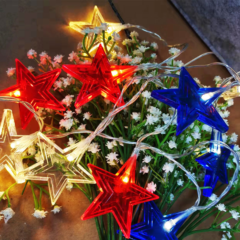 Lampu Tali LED Bintang 3 Warna - Led Fairy String Lights ulasan dan harga