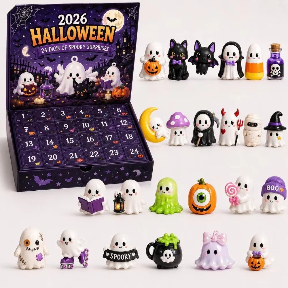 Kalender Advent Halloween BARU - Advent Calendar Gift ulasan dan harga