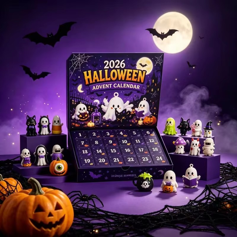 Kalender Advent Halloween BARU - Advent Calendar Gift ulasan dan harga
