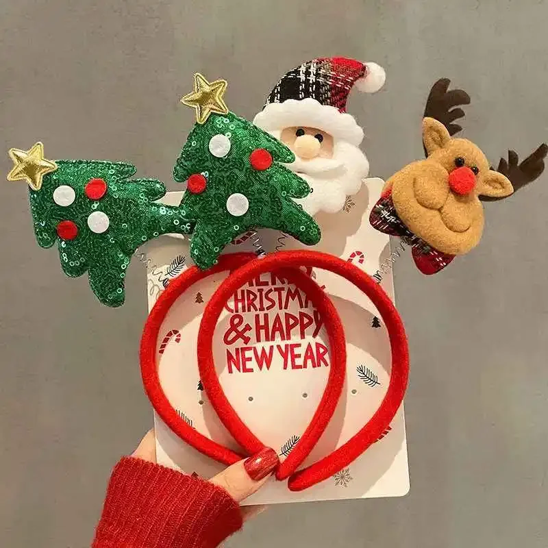 10 Buah Ikat Rambut Natal Pest - Reindeer Antlers Headband ulasan dan harga