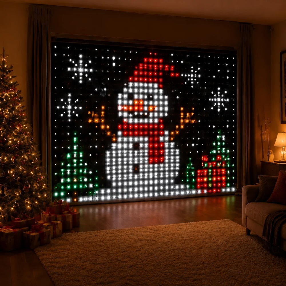 Lampu Tirai LED RGB Pintar den - Led Fairy String Lights ulasan dan harga
