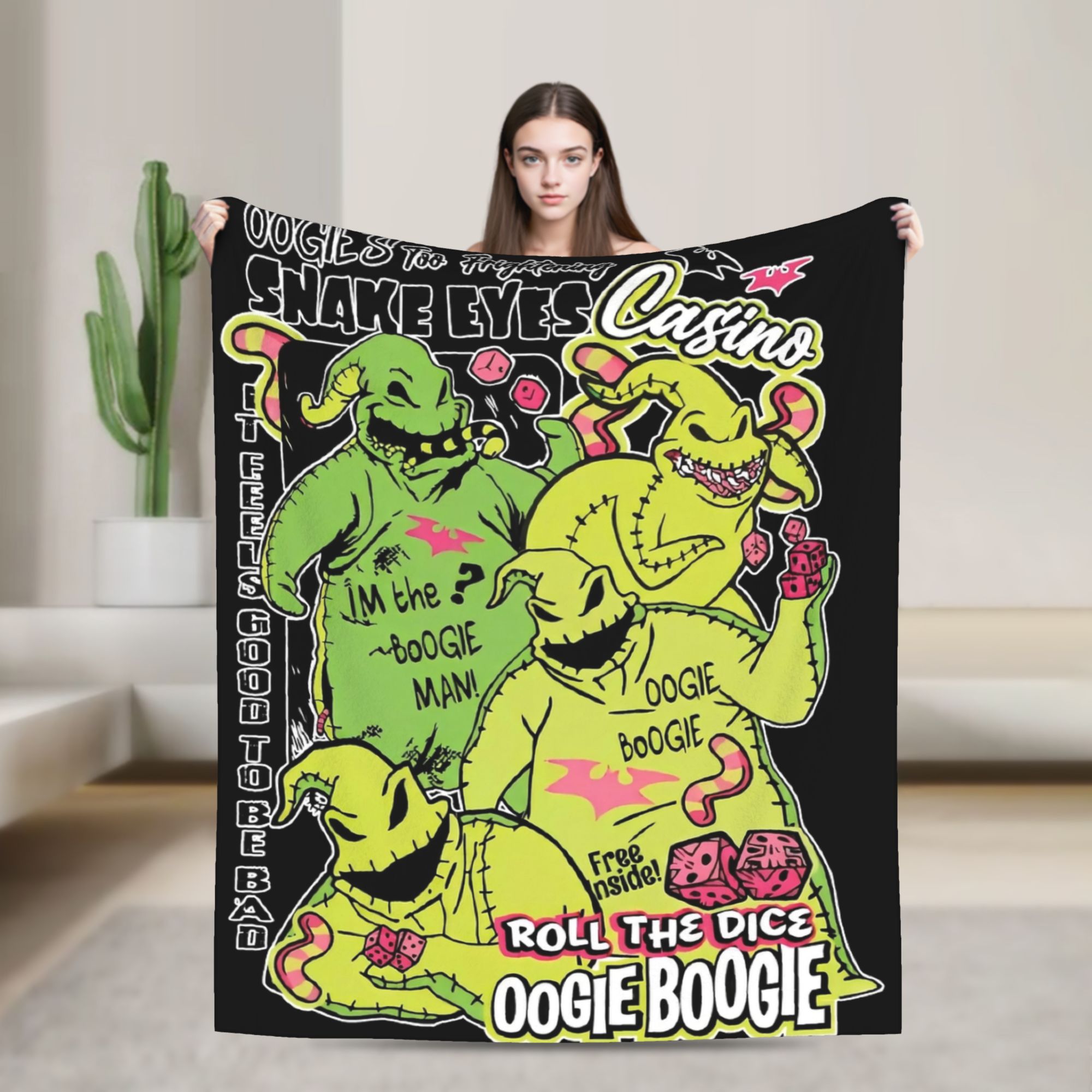 Selimut Nightmared Before Chri - Christmas Throw Blanket ulasan dan harga