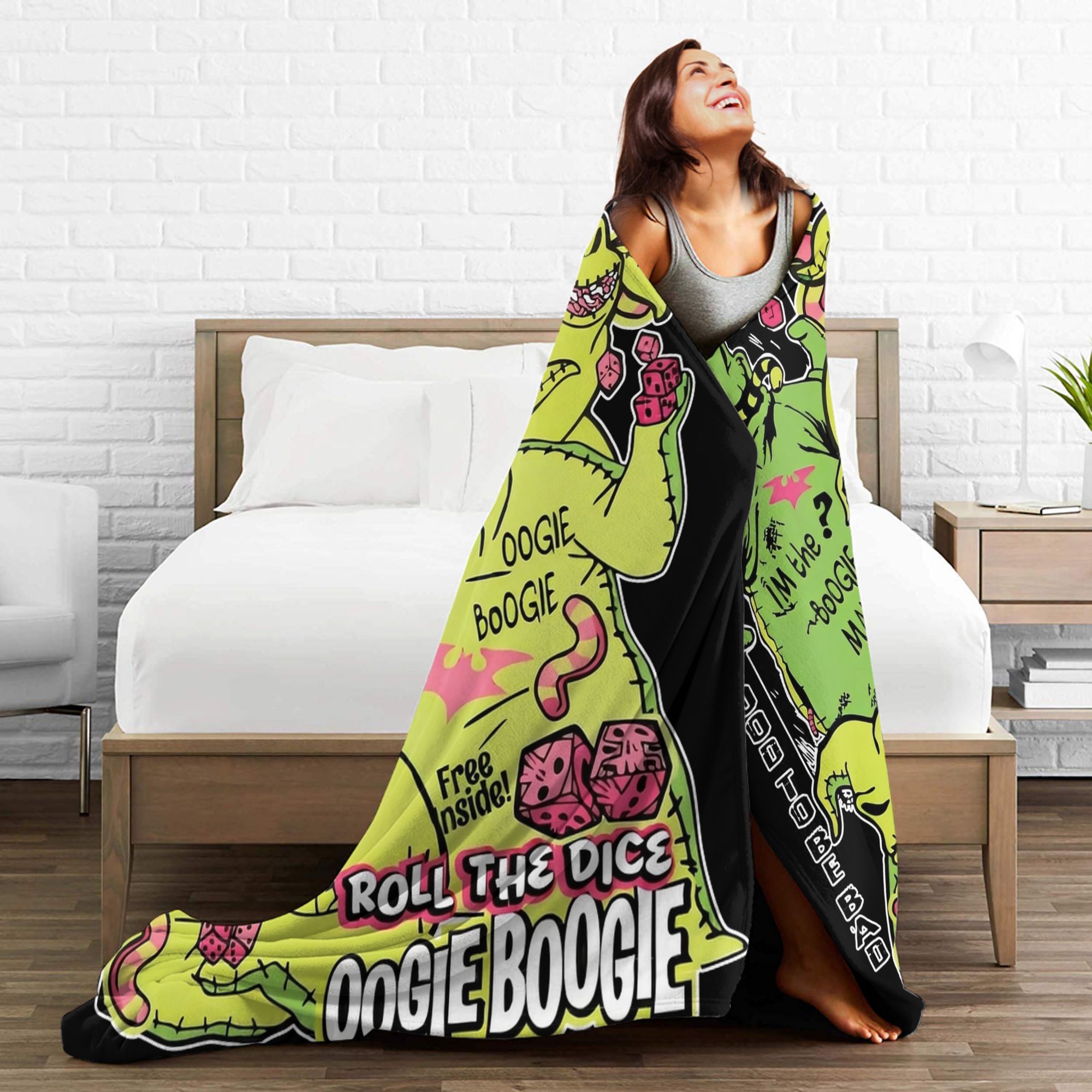 Selimut Nightmared Before Chri - Christmas Throw Blanket ulasan dan harga