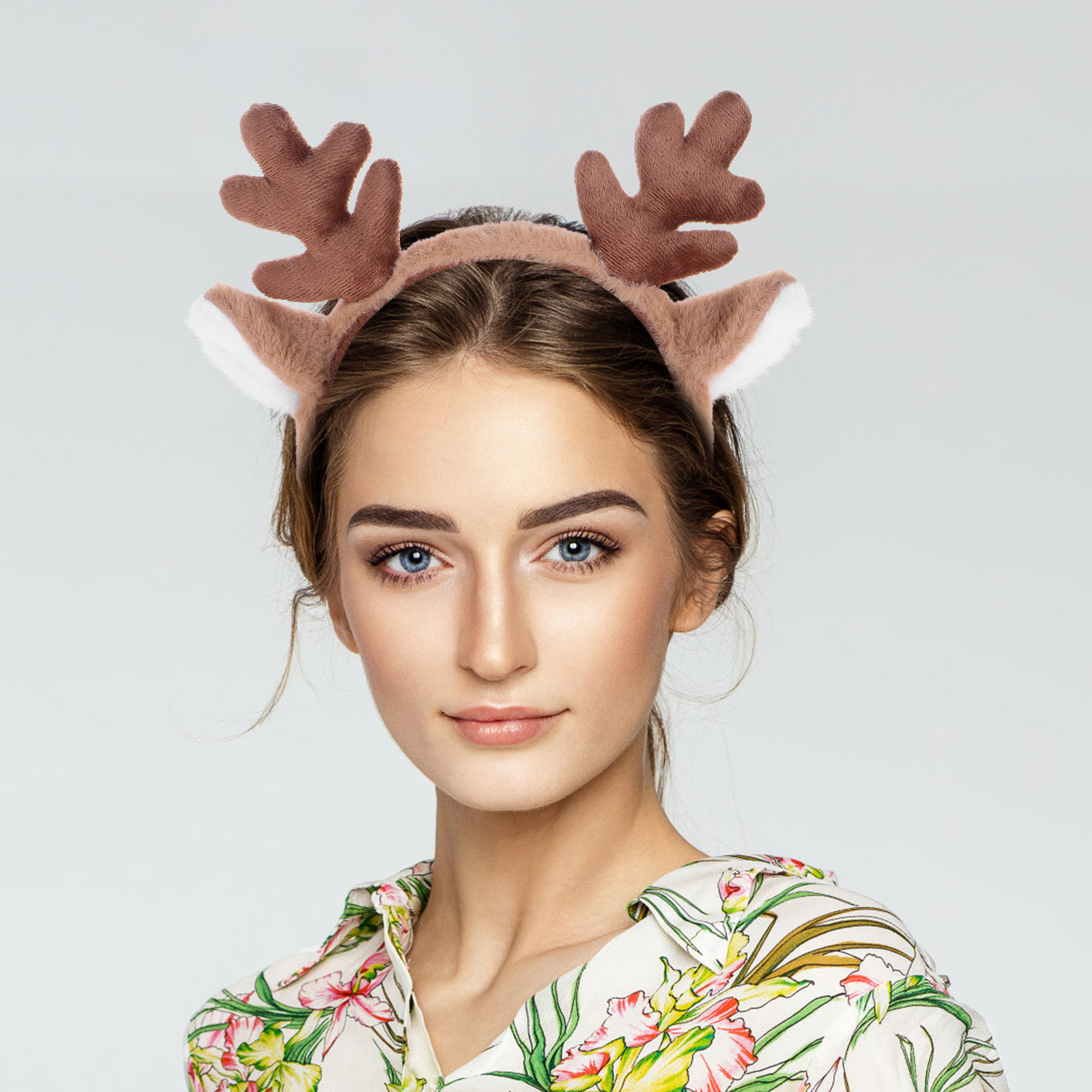 Bando Natal Tanduk Rusa Teling - Reindeer Antlers Headband ulasan dan harga