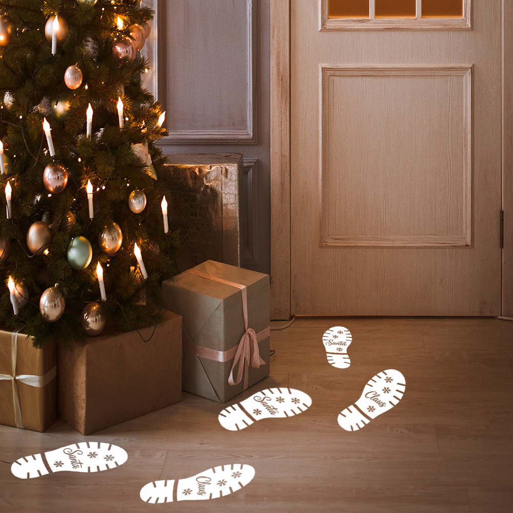 Stiker Dinding Jejak Kaki Salj - Snowflake Window Decal ulasan dan harga