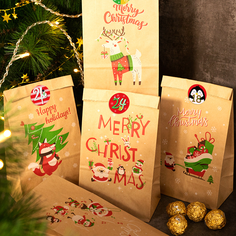 Kantong hadiah Natal kantong k - Advent Calendar Gift ulasan dan harga